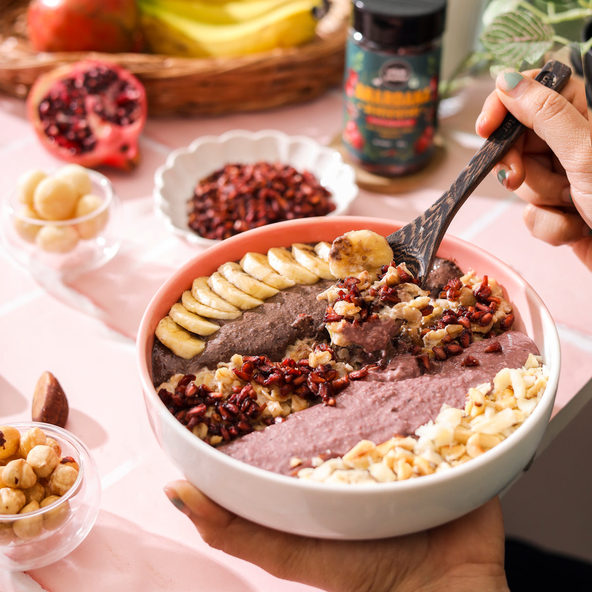Anardana, 100g (Dried Pomegranate Arils, Healthy Snacks, Naturally sweet, Superfood goodness)