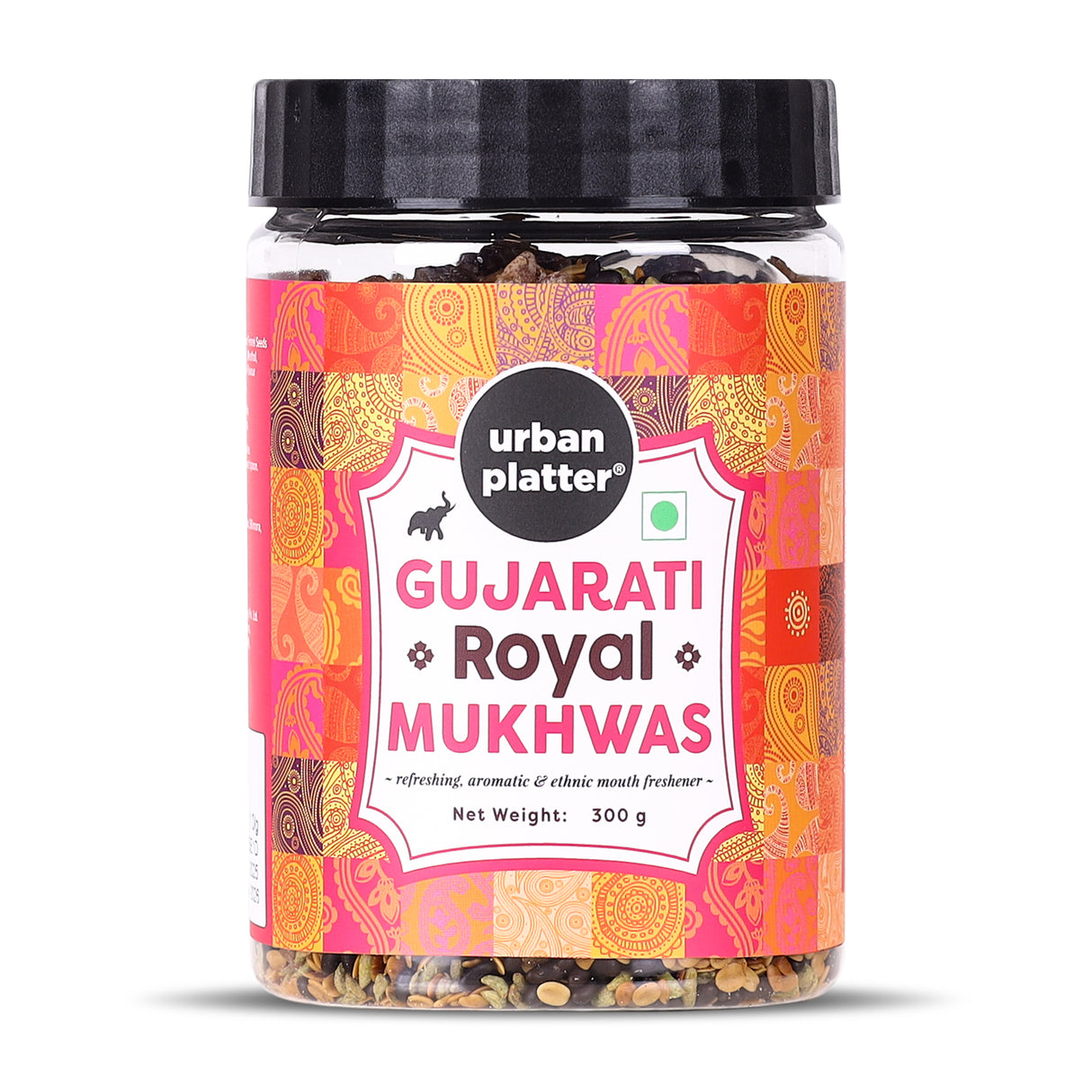 Urban Platter Traditional Gujarati Royal Mukhwas, 300g (Mouth Freshener | Digestive | After-Meal Snack | Rich in Fibre)