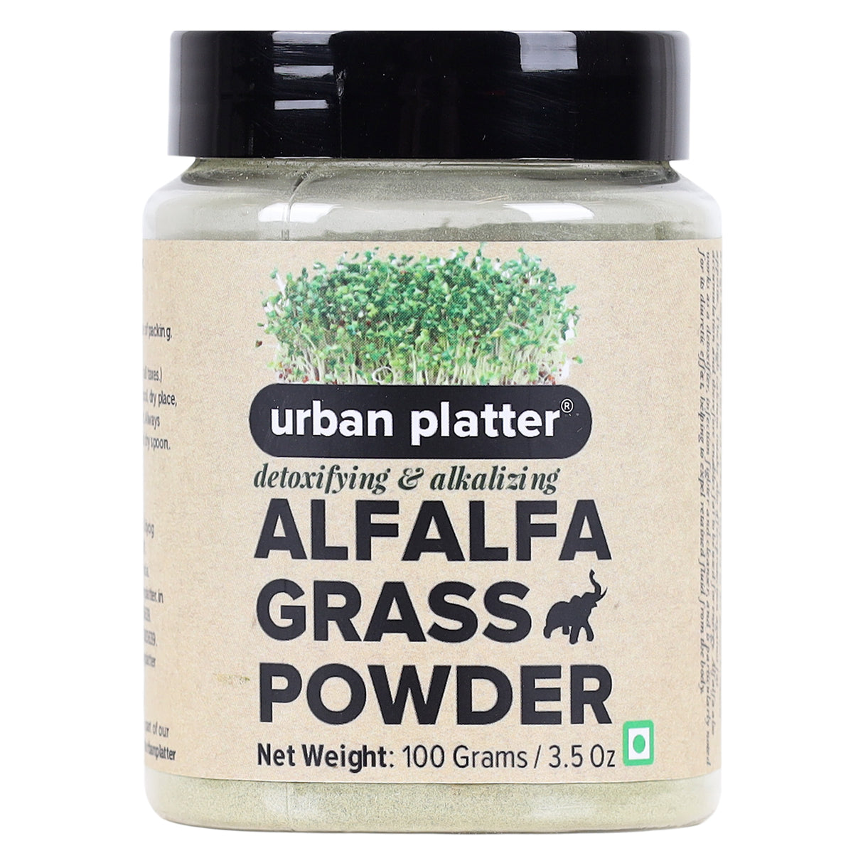 Urban Platter Alfalfa Grass Powder, 100g