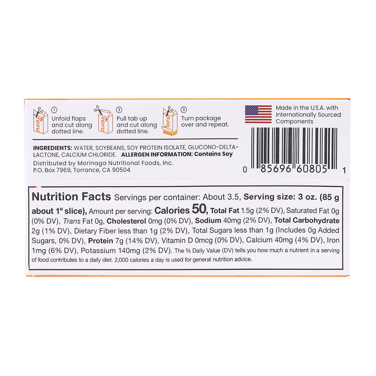 Mori-Nu Silken Tofu, Extra Firm, 308g