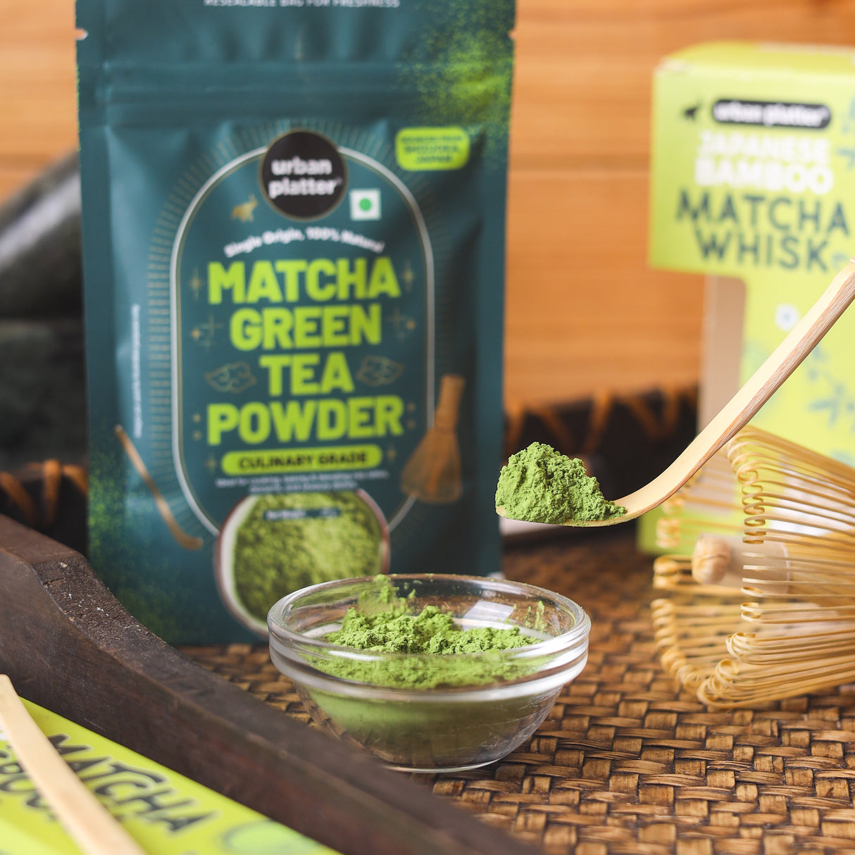 Urban Platter Japanese Culinary-grade Matcha Green Tea Powder (Sourced from Shizuoka, Japan | Stone-Ground)