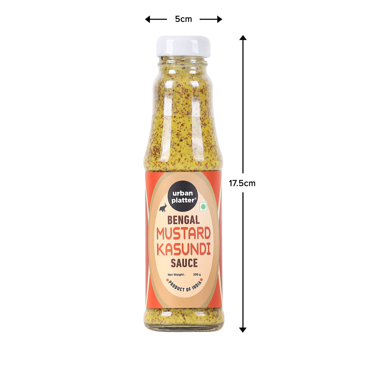 Urban Platter Bengal Mustard Kasundi Sauce, 200g