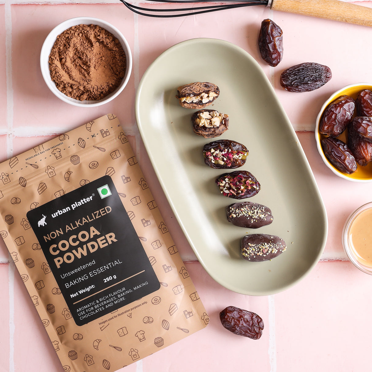 Urban Platter Natural Unsweetened Cocoa Powder, 250g