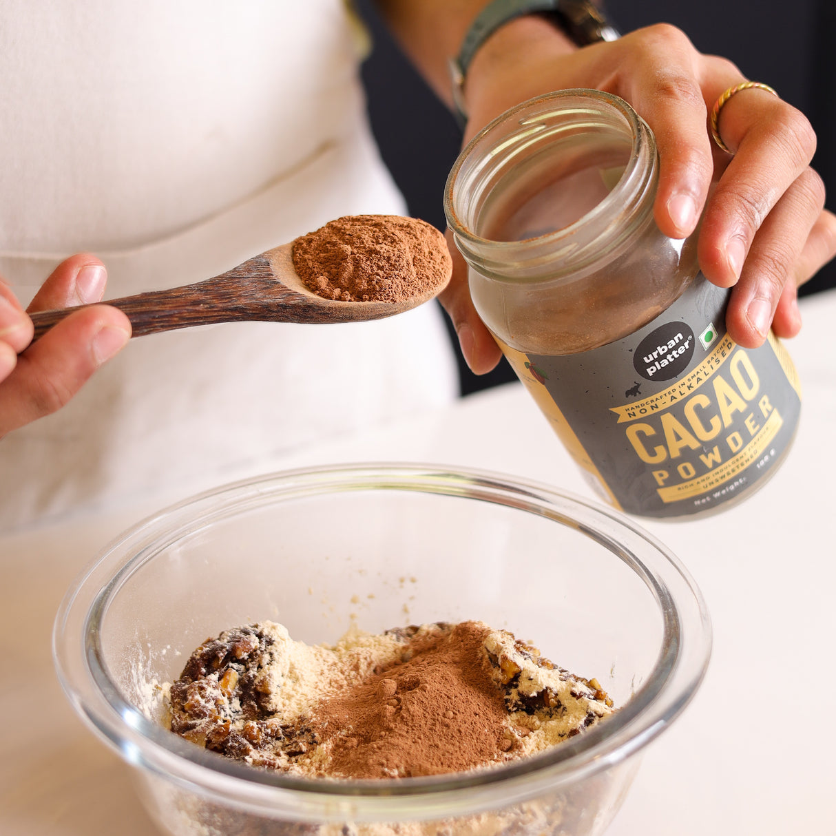 Urban Platter Non-Alkalized Cacao Powder, 100g