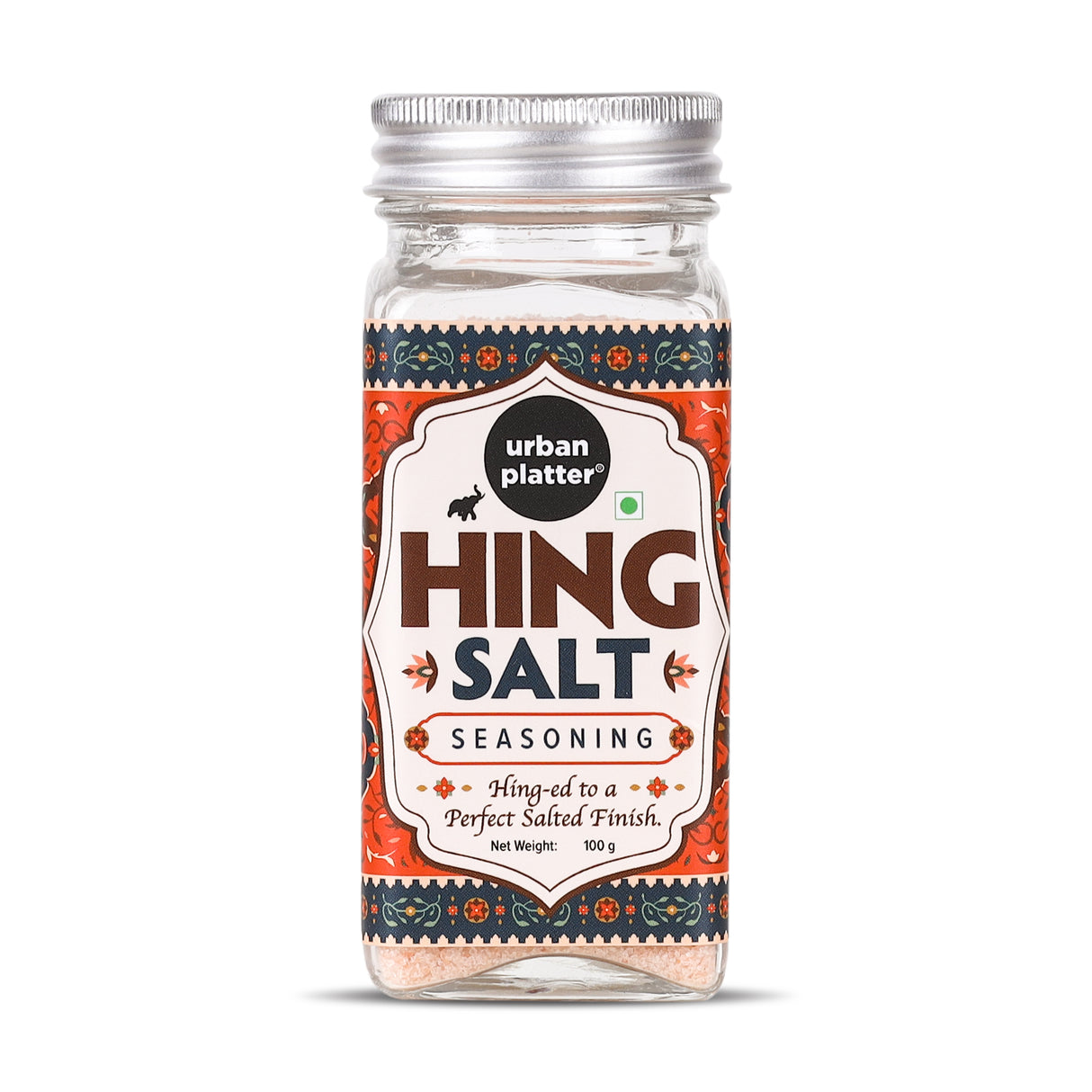Hing Salt Seasoning, 100g (Finishing Salt | Perfect for Tempering & Topping | Ideal for Fruit Chaats, Pickling and Indian-inspired Mocktails)