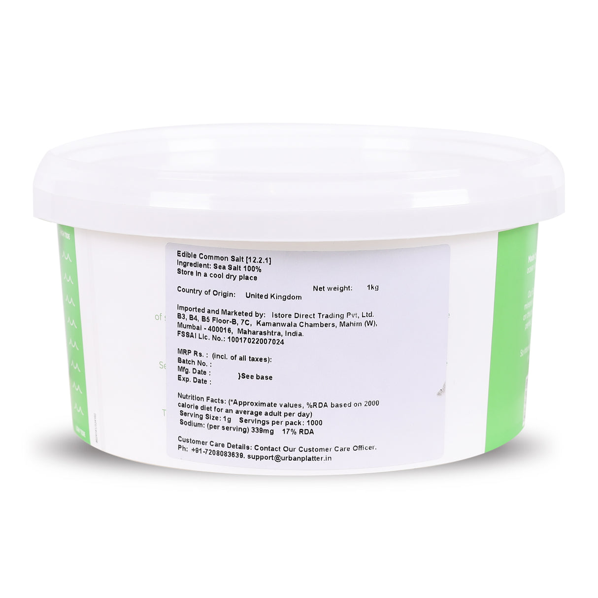 Cornish Sea Salt Flakes ,1kg, Hand-Harvested Premium Pyramid Salt from Cornwall, Perfect Finishing Touch for Salads & Gourmet Cooking