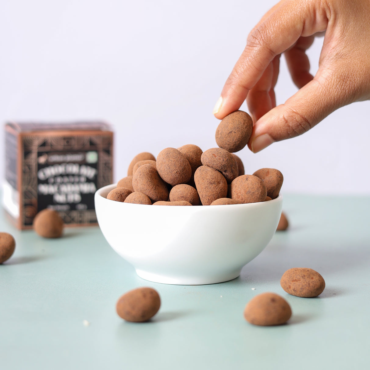 Urban Platter Chocolate Coated Macadamia, 65g (Coated with Dark Chocolate | Premium Nuts | Gifting) - product image 6