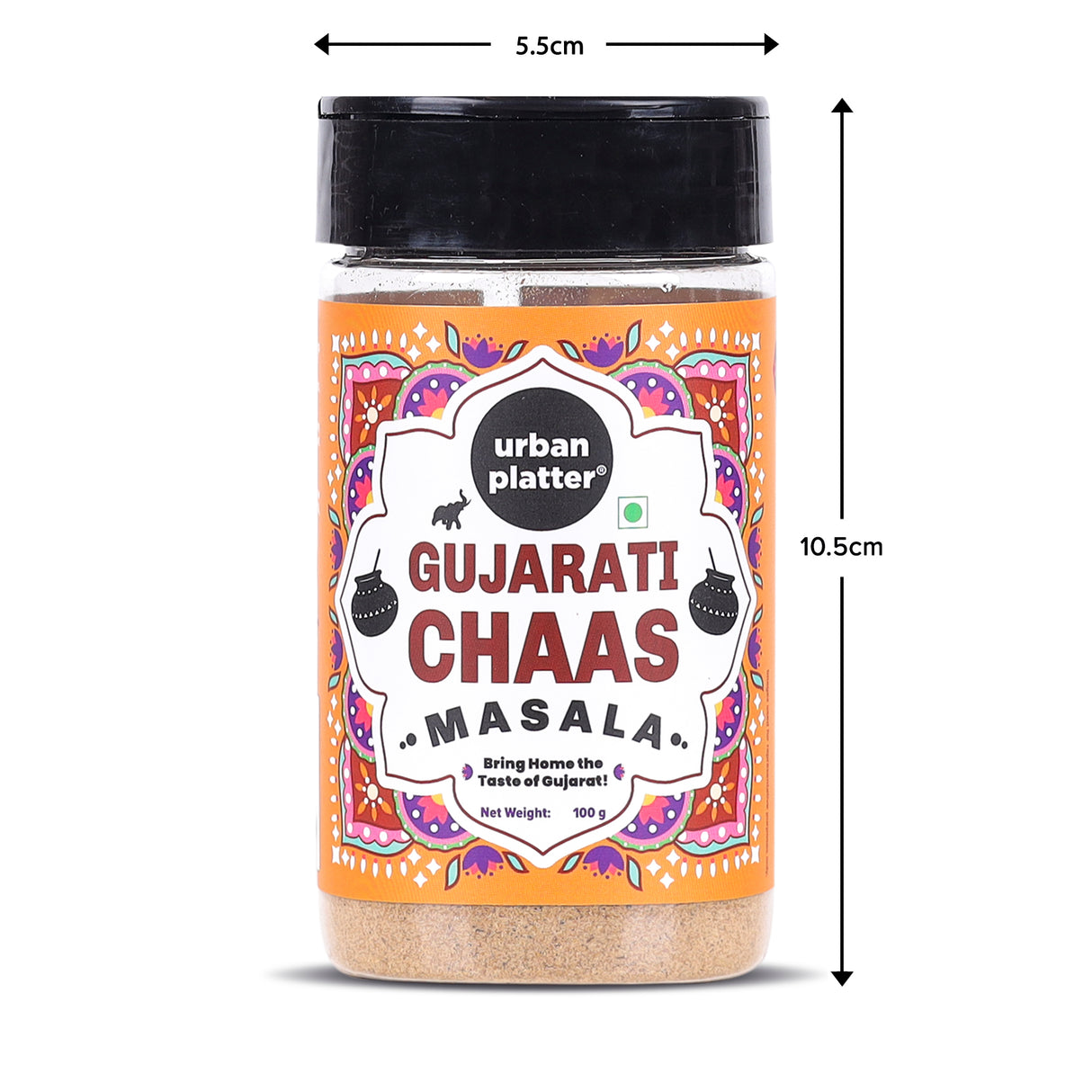 Urban Platter Gujarati Chaas Masala, 100g (Classic Chaas Blend | Digestive-Friendly | Additive & Preservative-free)