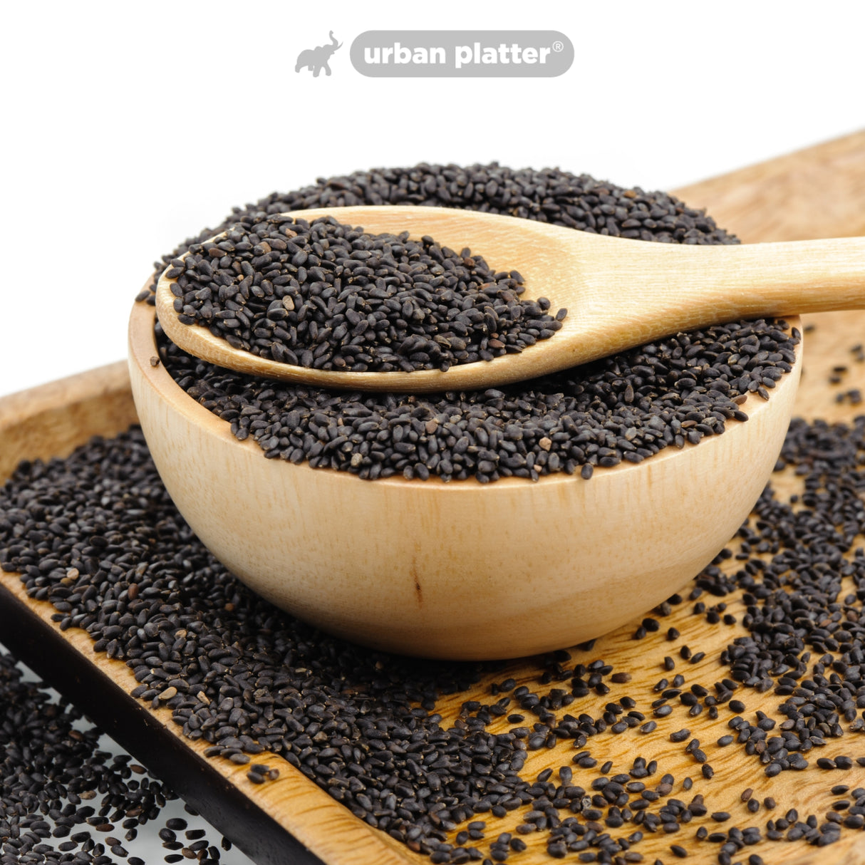 Urban Platter Sabja Seeds, 500g (Natural Body Coolant, Aids in Digestion, Ayurveda Superfood, Rich in Protein & Fiber)