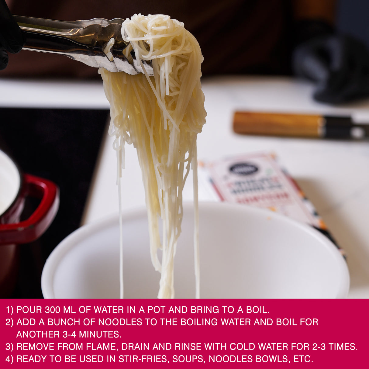 Urban Platter Somyeon Wheat Noodles, 500g (Thin and Chewy Korean Noodles | Oriental Style | Product of Korea)