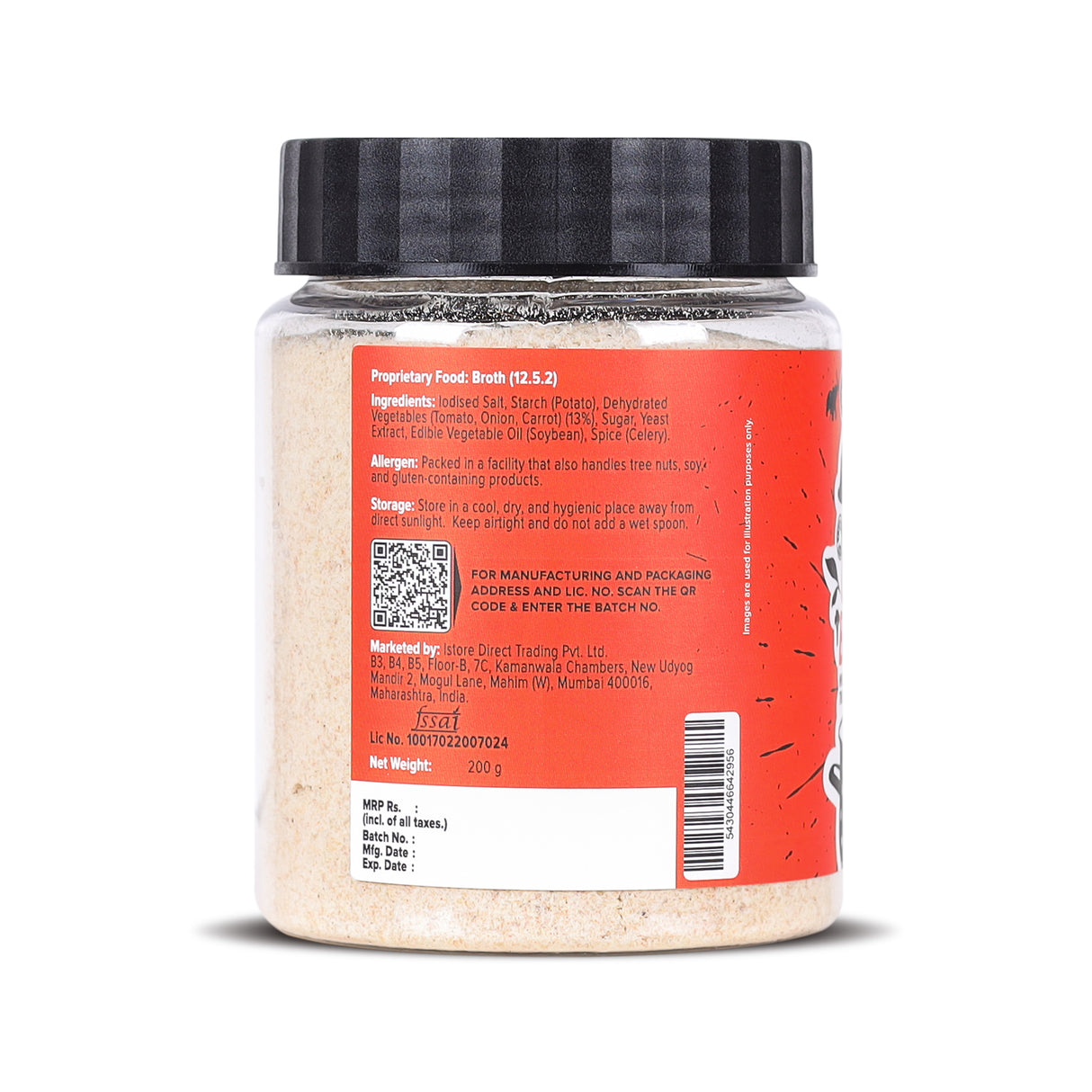 Urban Platter One in a Bouillon, 200g (Instant Vegetable Broth Powder | Perfectly Plant-based Umami Base | Clean-Label | Additive, Preservative and MSG free)