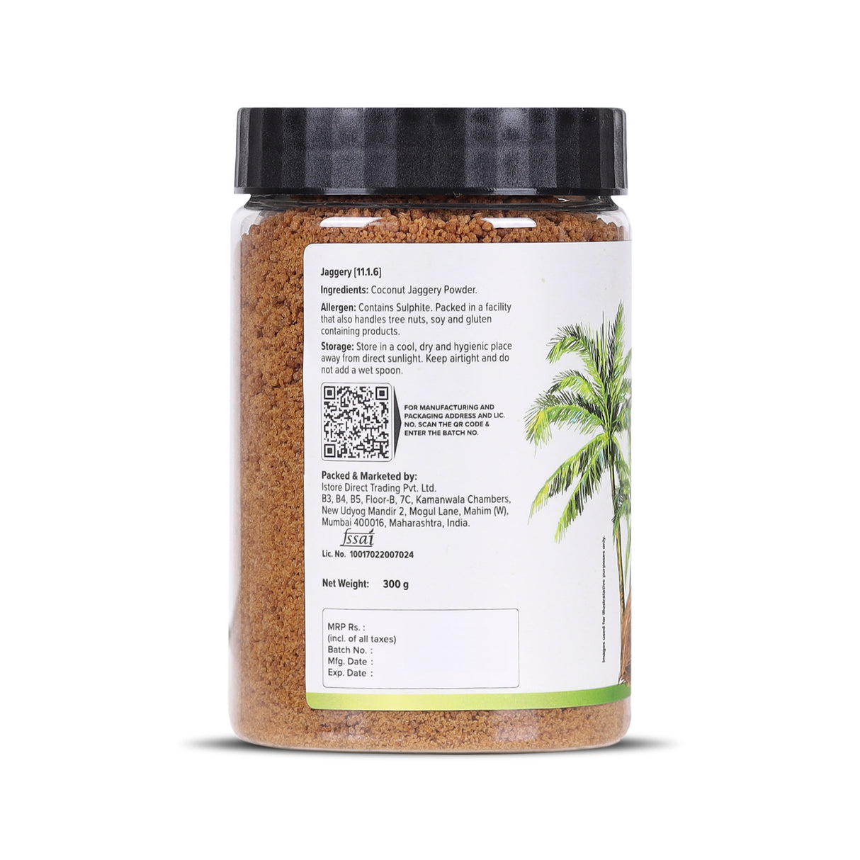 Urban Platter Coconut Sugar, 300g (Natural Sweetener | Low Glycemic Index | Refined Sugar Alternative)