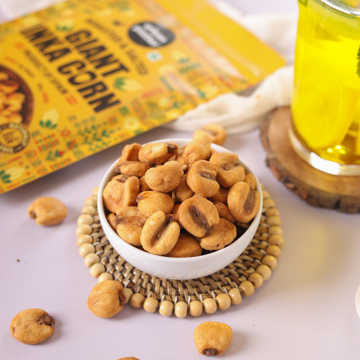 Urban Platter Giant Inka Corn, 100g (Salted & Roasted Corn Kernels, Product of Spain)