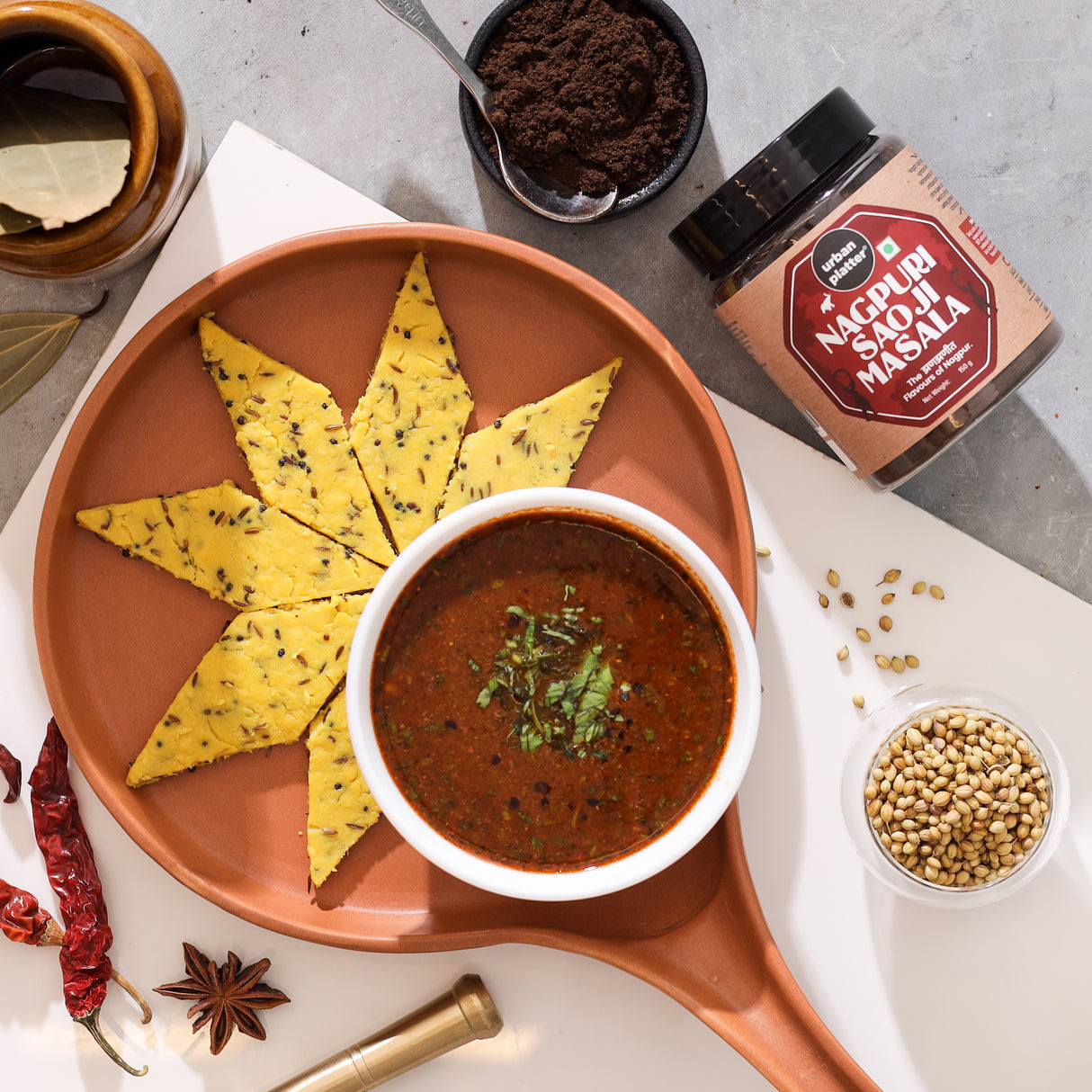 Urban Platter Maharashtrian Saoji Masala, 150g (Signature Jhanjhanit Nagpuri Blend | Onion & Garlic-free | Additive & Preservative-free) - product image 5
