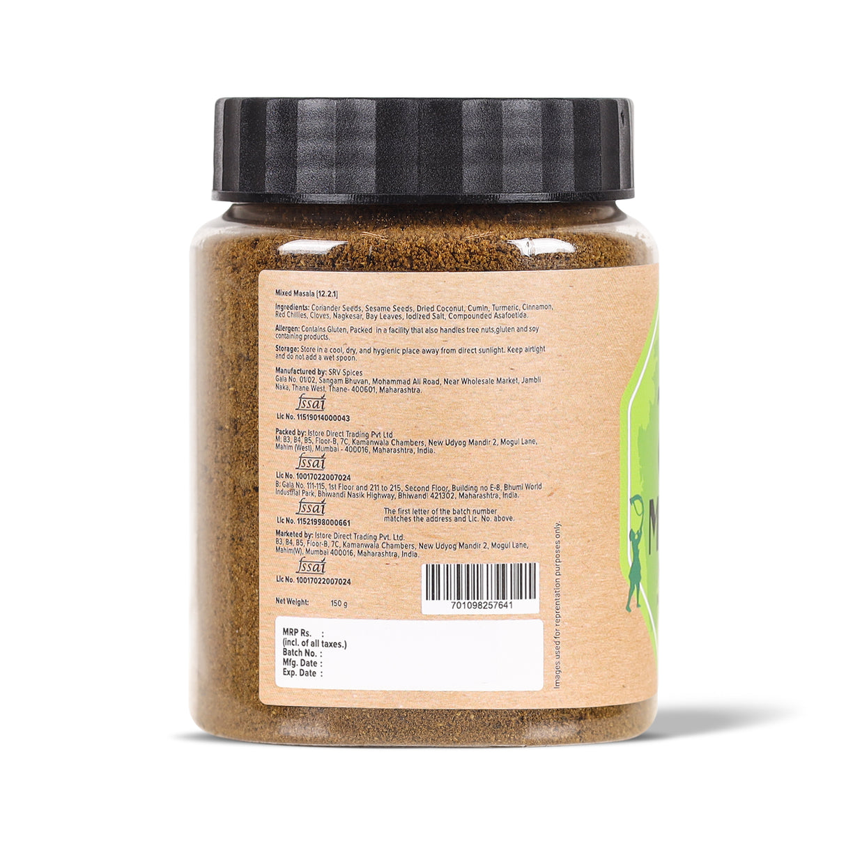 Urban Platter Maharashtrian Goda Masala, 150g (Signature Chavistha Desh-style Blend | Onion & Garlic-free | Additive & Preservative-free)