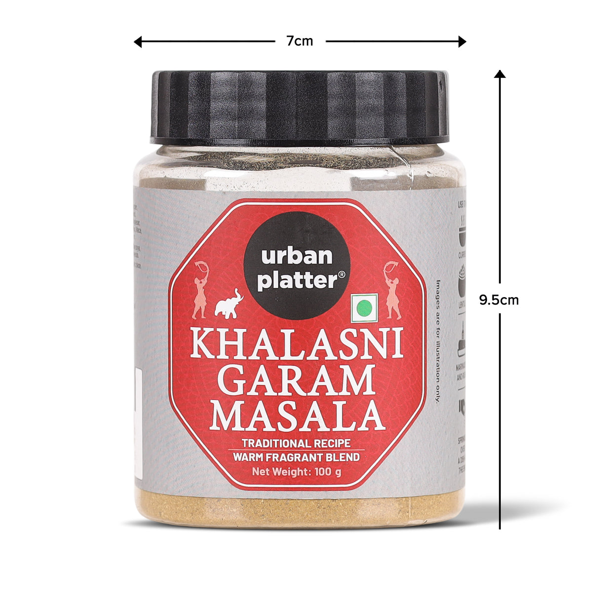 Urban Platter Maharashtrian Khalasni Garam Masala, 100g (Signature Satara-Solapur Blend | Onion & Garlic-free | Additive and Preservative-free) - product image 6