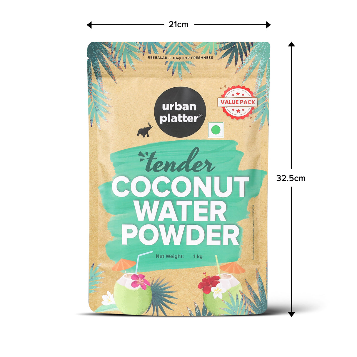 Urban Platter Tender Coconut Water Powder, 1Kg - product image 10