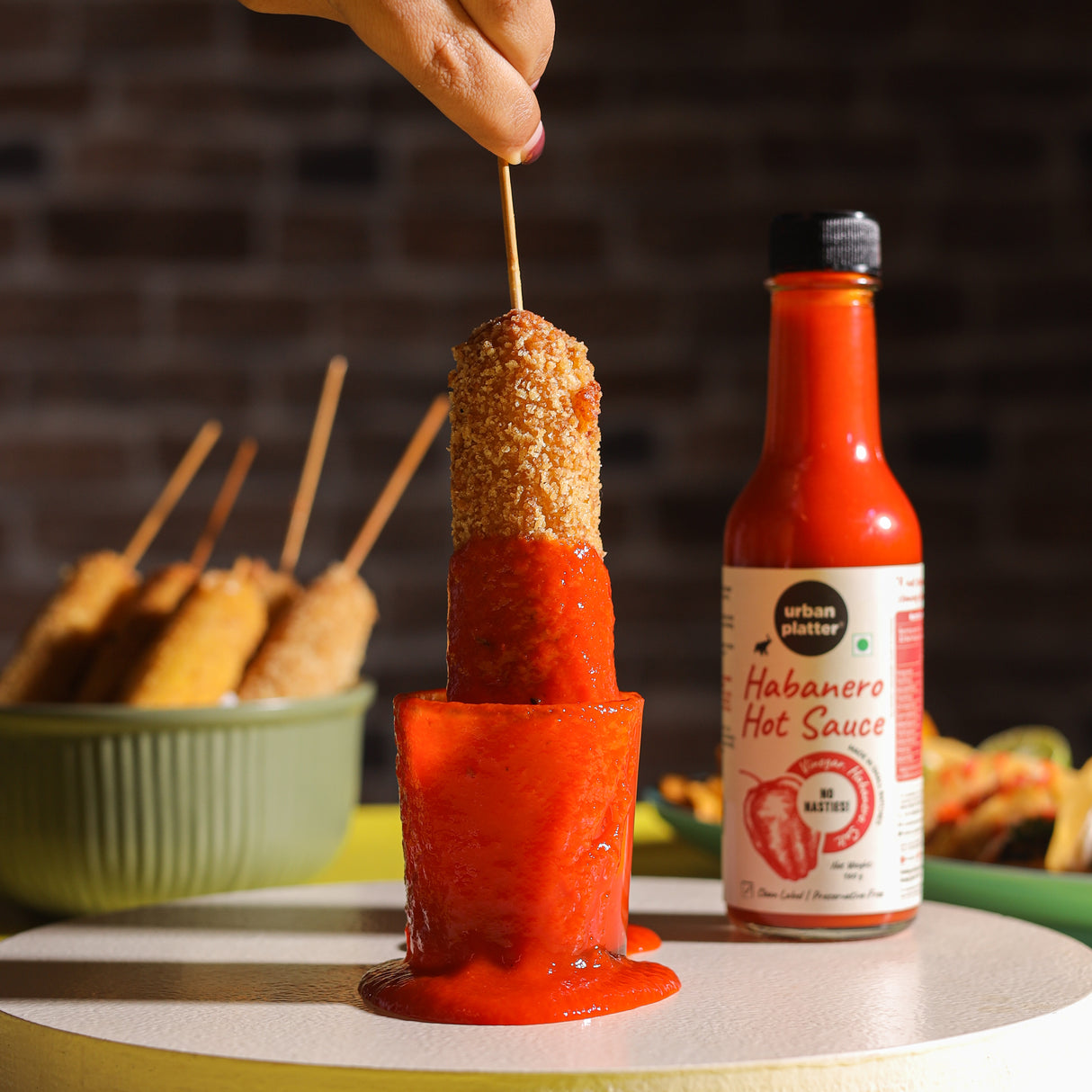 Habanero Hot Sauce, 160g (Fruity & Fiery| Mexican-Style Chilli Sauce | No Artificial Flavours)