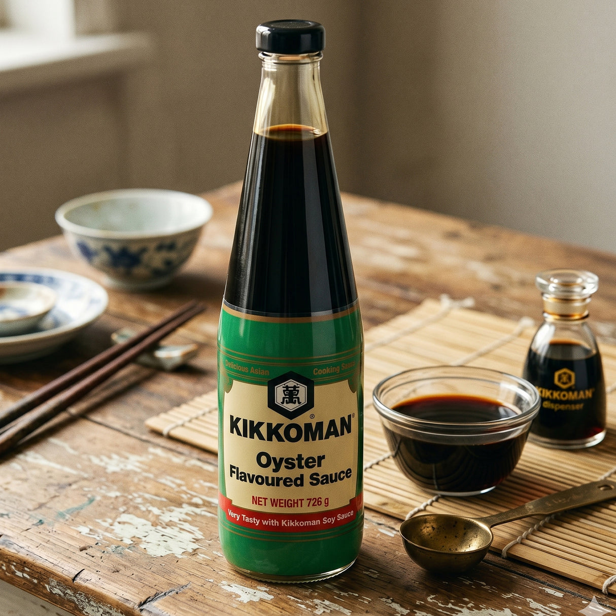Oyster Flavoured Sauce, 726g | No Mushrooms, No Msg | Vegetarian - Made Using Soy Sauce As The Key Base Ingredient | Essential Ingredient
