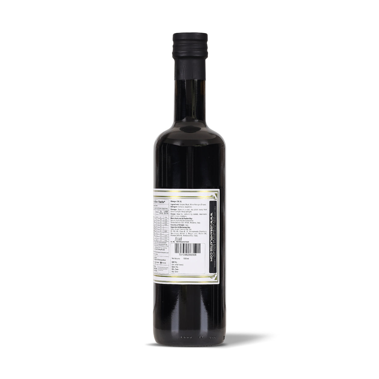 Italian Balsamic Vinegar of Modena Goccia Oro, 500ml (Aceto Balsamico di Modena IGP)