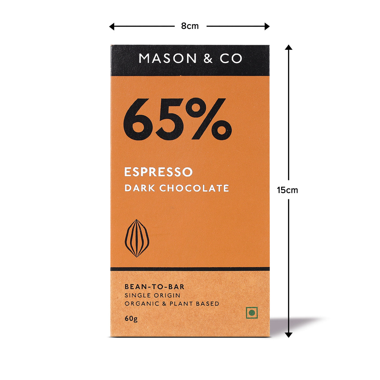 65% Espresso Dark Chocolate, 60g