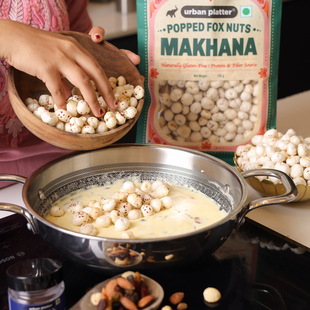 Puffed Fox Nuts (Unroasted Makhana), 100g