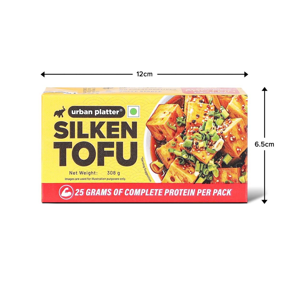 Silken Tofu, 300g (Delicate, Smooth & Creamy | Soft Tofu for Blending, Cooking and Desserts)