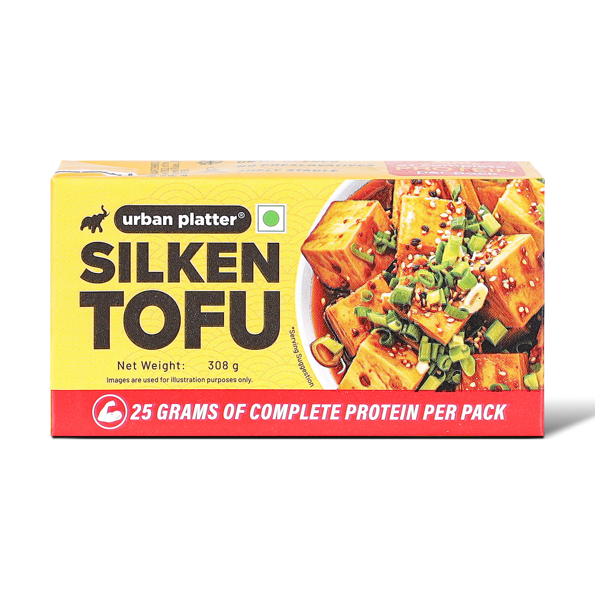 Silken Tofu, 300g (Delicate, Smooth & Creamy | Soft Tofu for Blending, Cooking and Desserts)