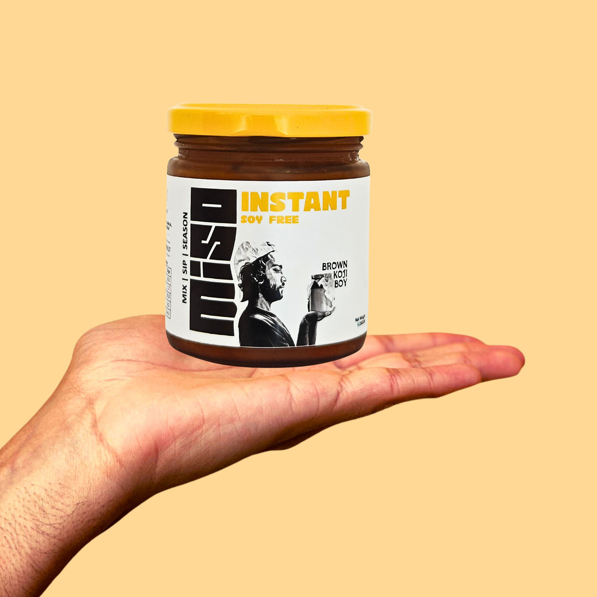 Brown Koji Boy Instant Miso Soup, 200g (Soy-Free, Vegan & Ready in Minutes)