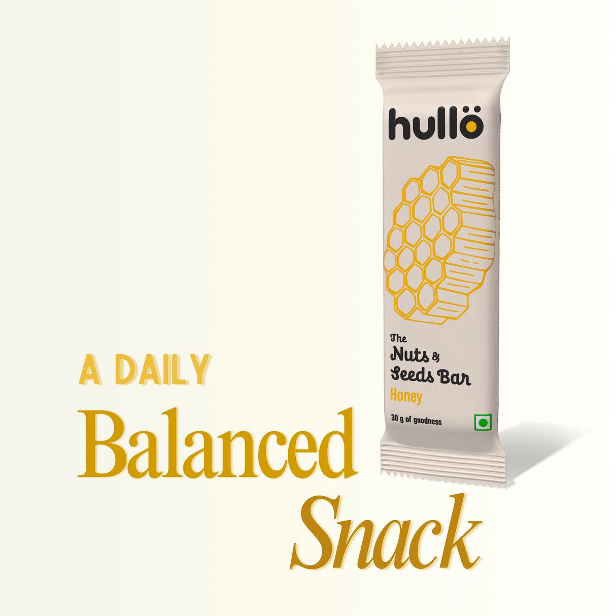 The Nuts & Seeds Bar - Honey, 180g (6x30g)