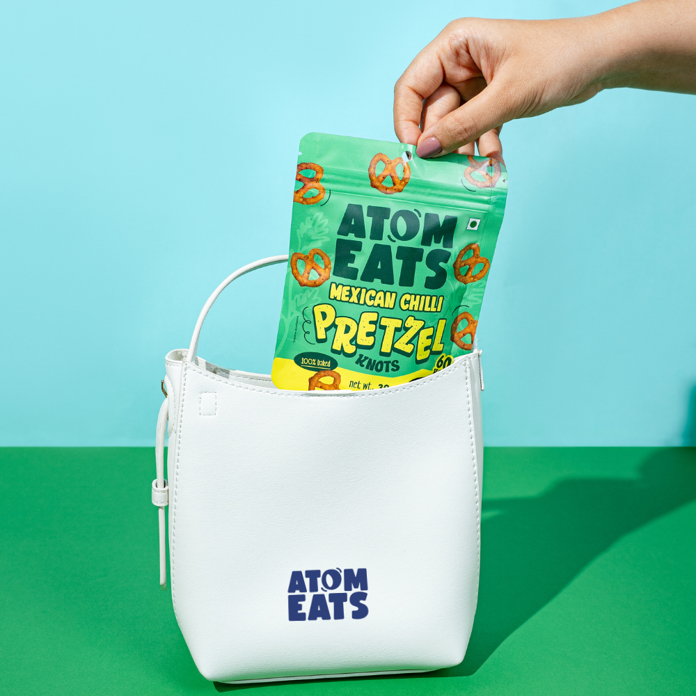Atom Eats Mexican Chilli Pretzels, 30g