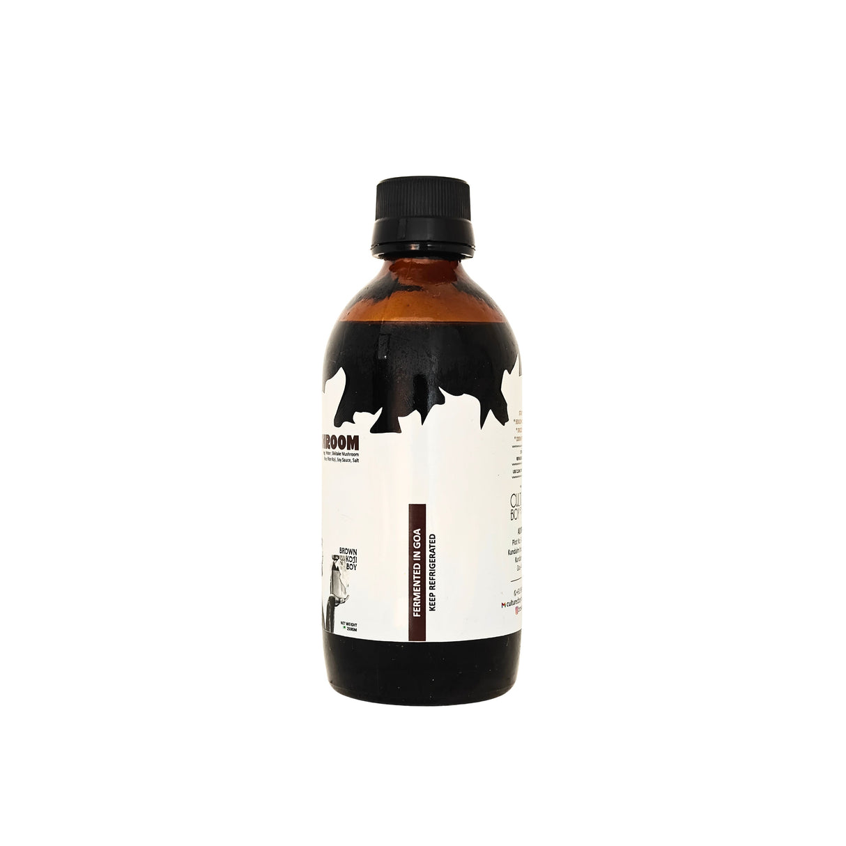 Brown Koji Boy Mushroom Soy Sauce, 250ml (Rich Umami Seasoning)