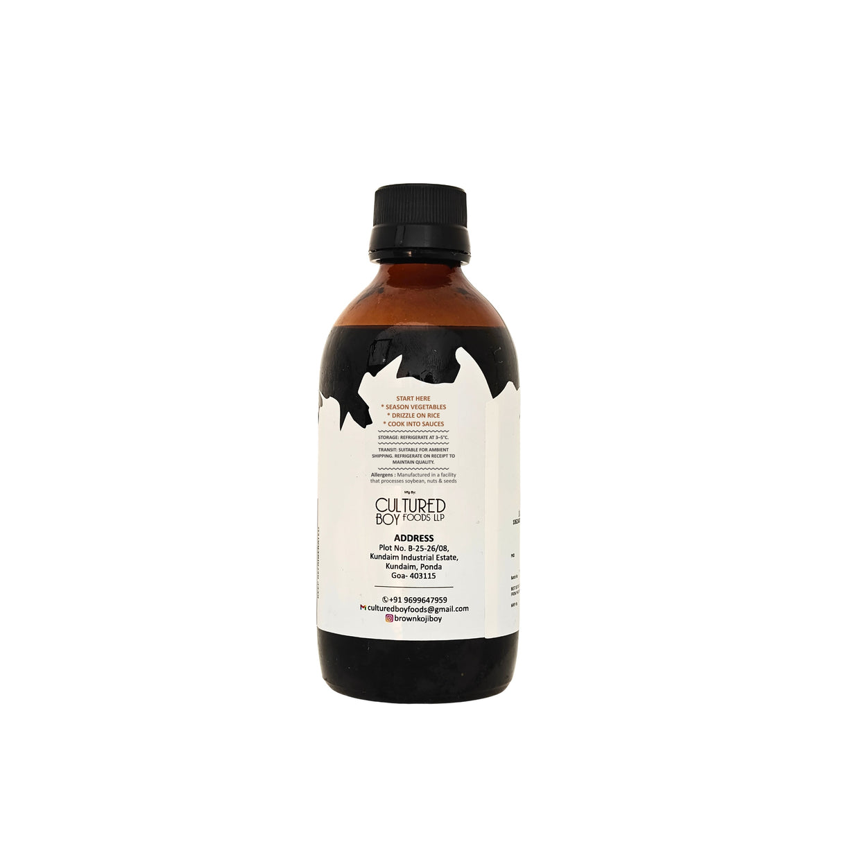 Brown Koji Boy Mushroom Soy Sauce, 250ml (Rich Umami Seasoning)