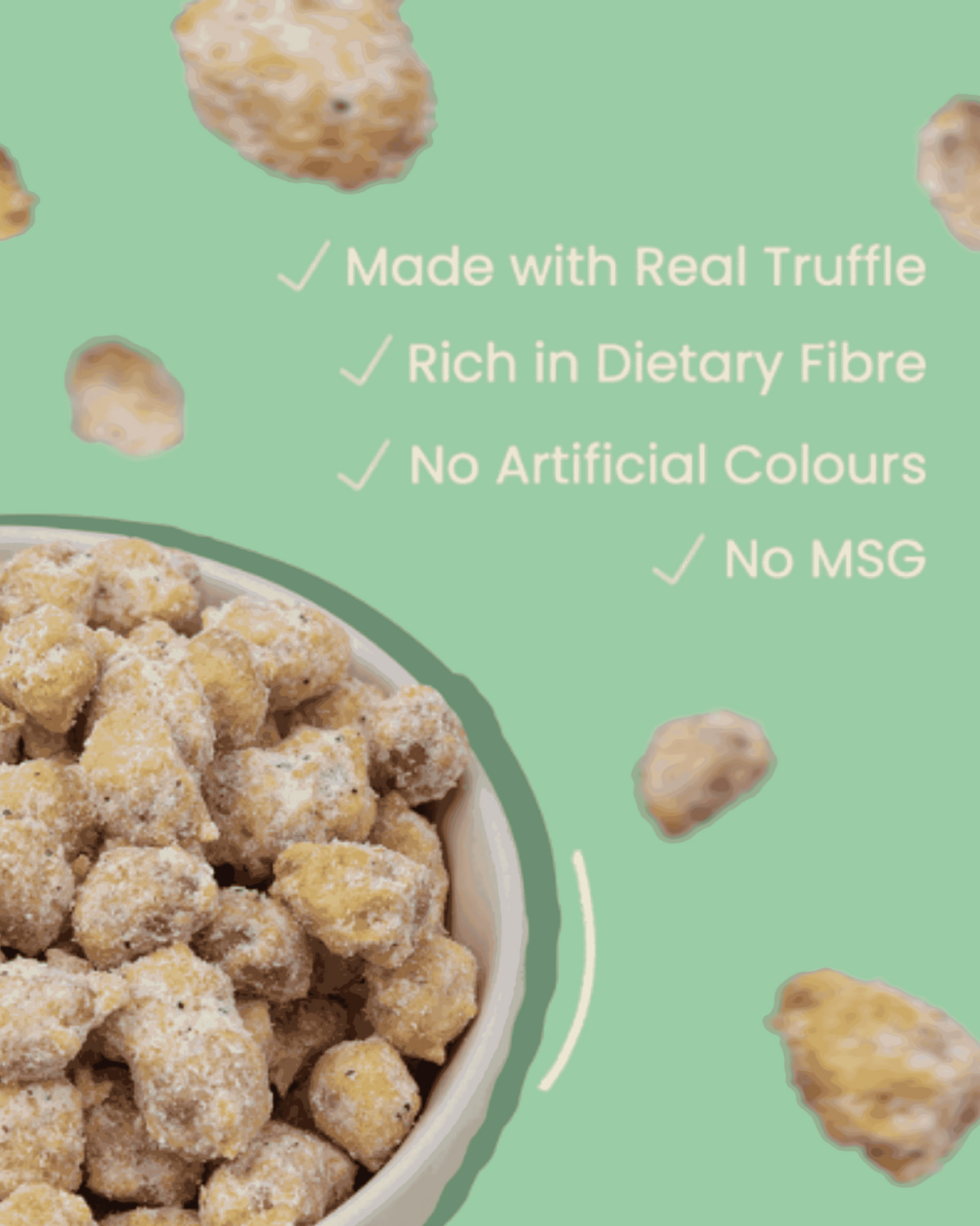 Atom Eats Truffle Peanuts, 50g