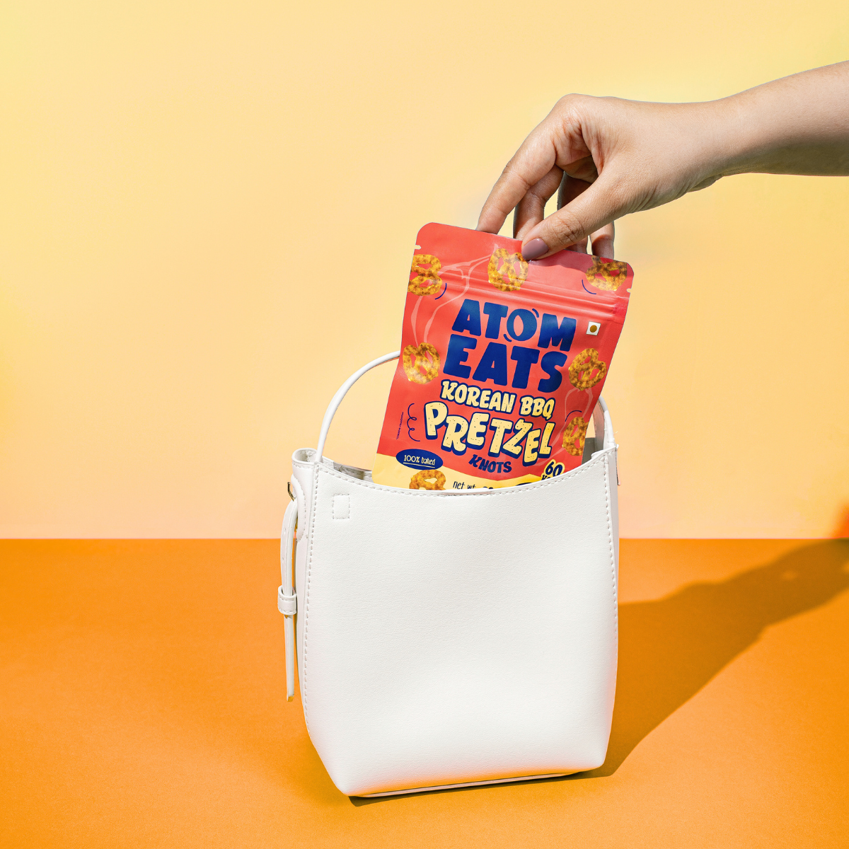 Atom Eats Korean BBQ Pretzels, 30g