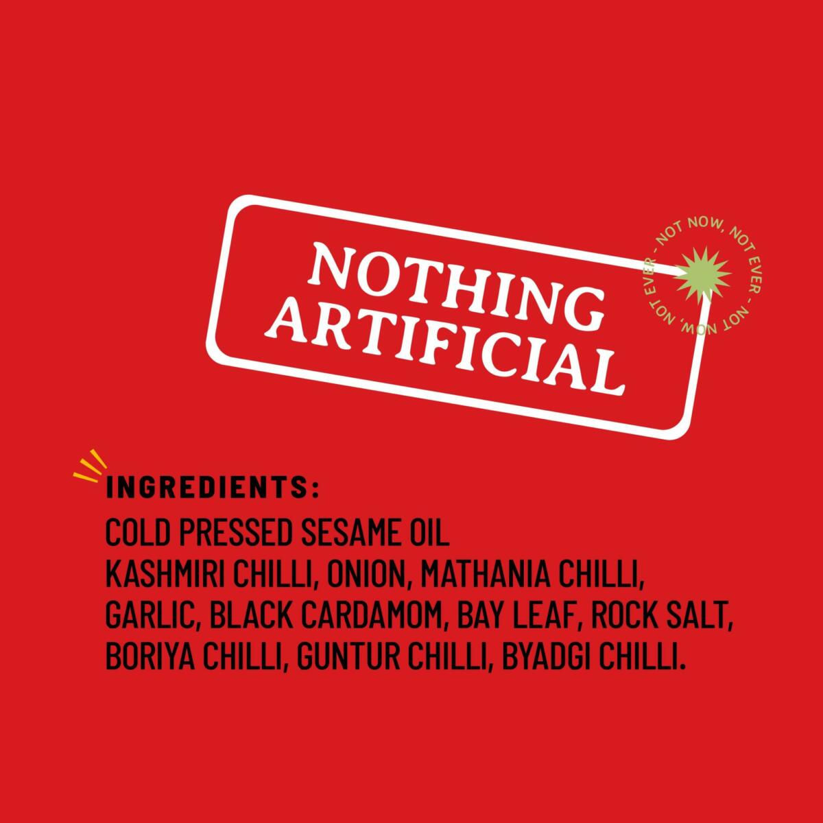 BOOMBAY Five Chilli Oil Topping, 190g