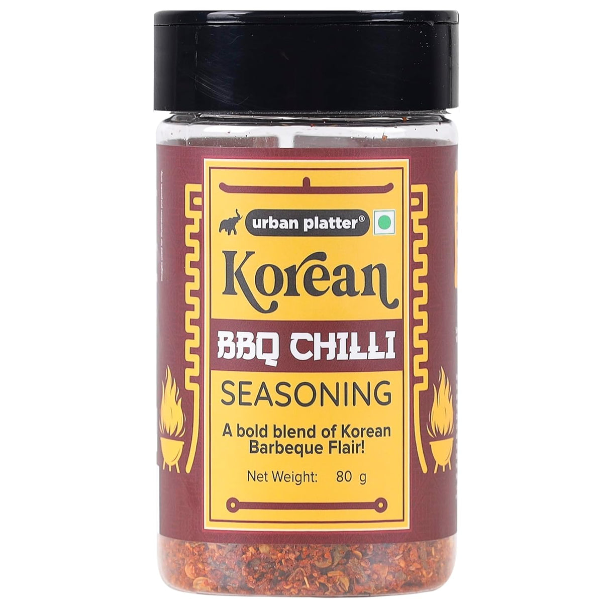 Urban Platter Korean BBQ Chilli Seasoning, 100g (Plant-Based | Bold BBQ-Style Grilling | Signature Korean-Style Flavour)