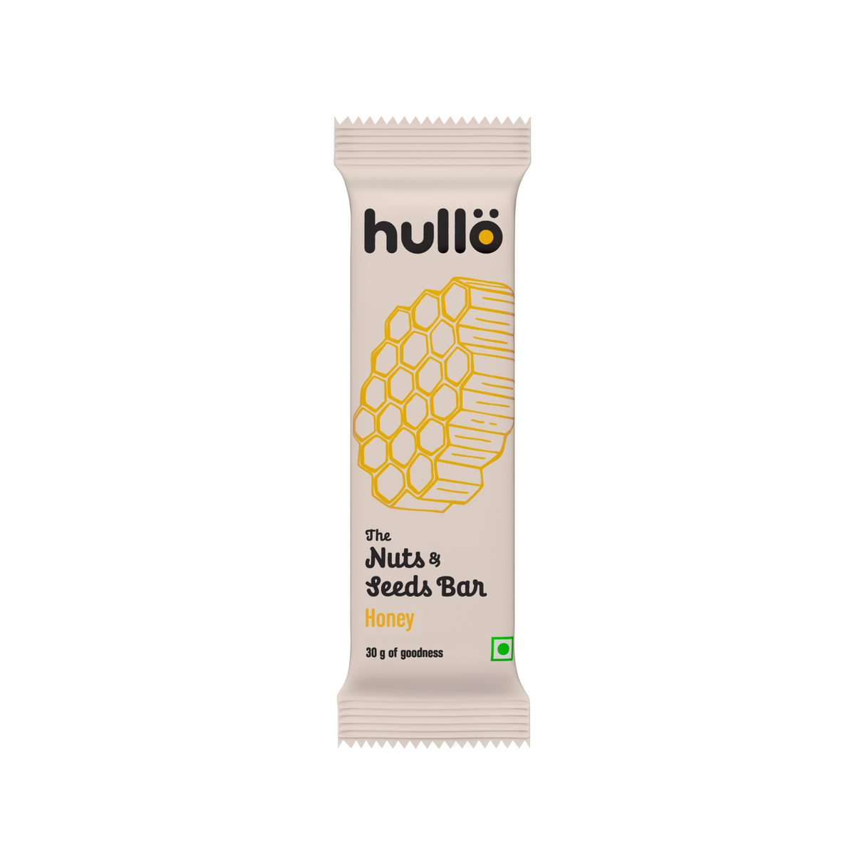HULLO The Nuts & Seeds Bar - Honey, 180g (6x30g)