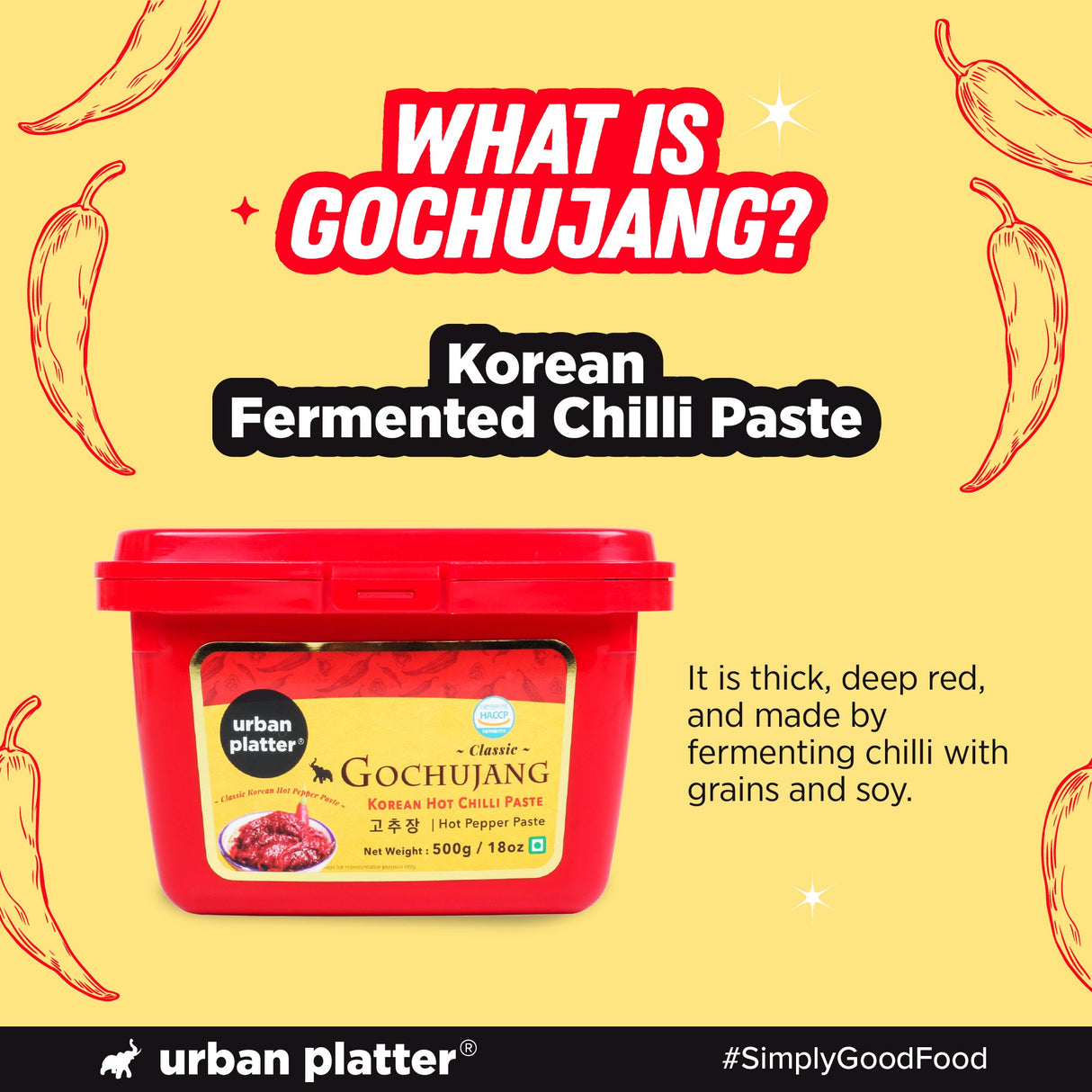 Classic Korean Gochujang Hot Chilli Paste