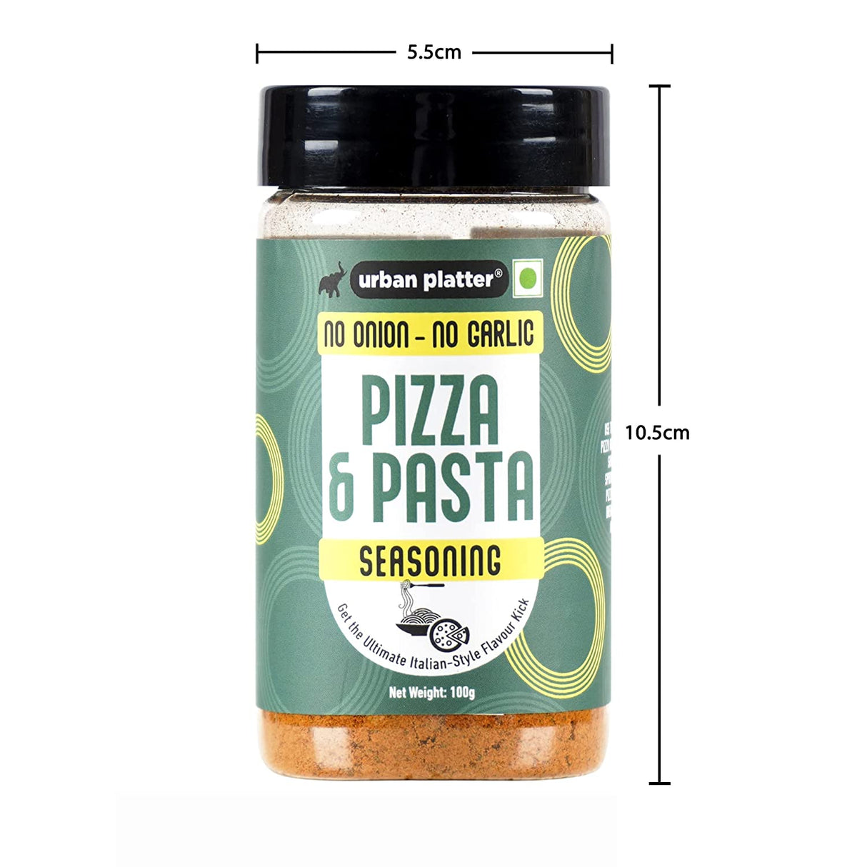 Jain Pizza & Pasta Seasoning, 100g (Signature Italian-Style Seasoning | Multipurpose Herb & Spice Blend | MSG-Free)