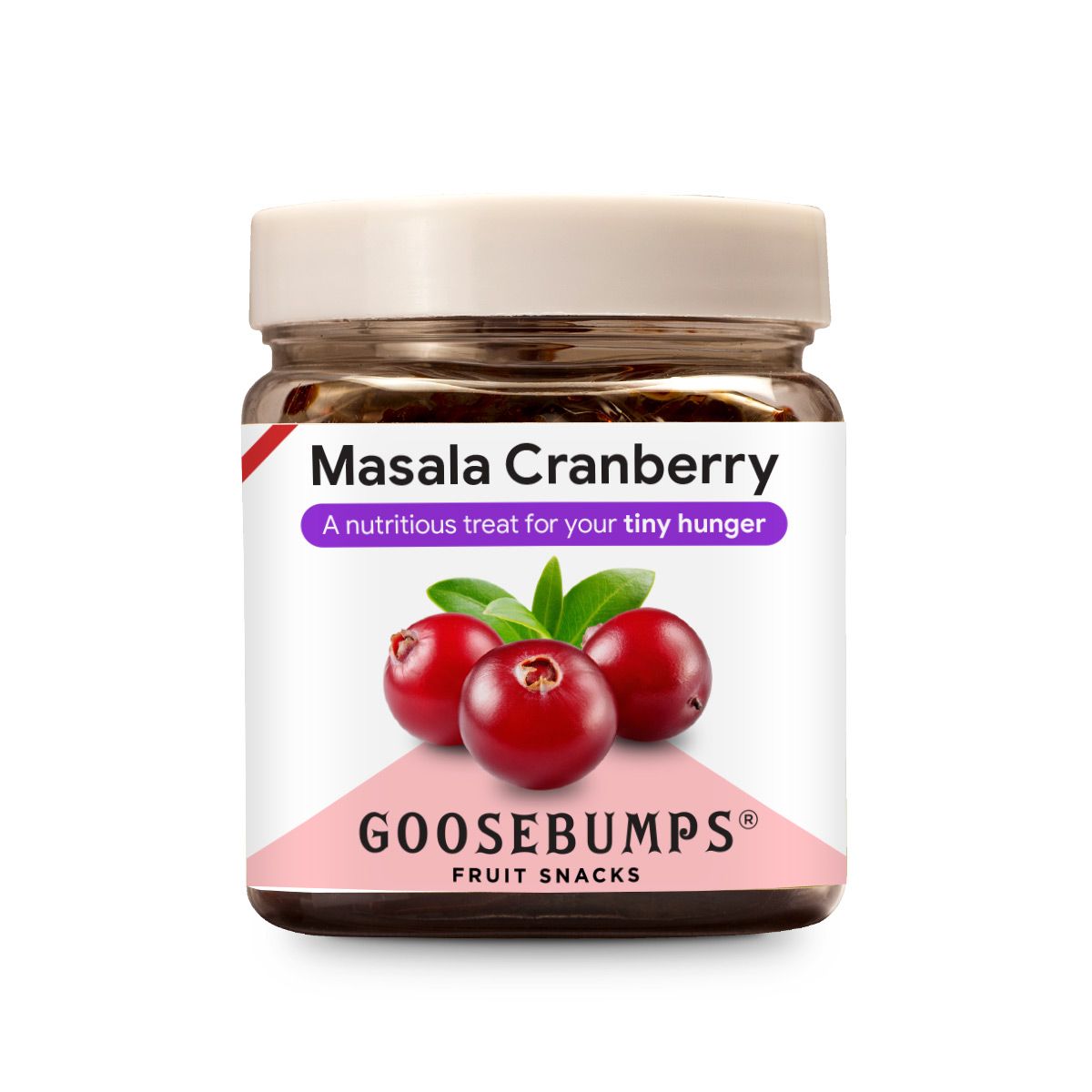 Goosebumps Masala Cranberry | Dried Cranberry | Chatpata Cranberry Healthy Snack for Kids and Adults | 150 GMS