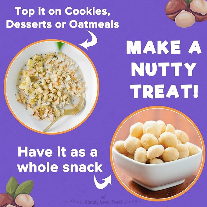 Urban Platter Bold and Exotic Macadamia Nuts, 250g (Grade A, Crunchy, perfect for guilt-free snacking)