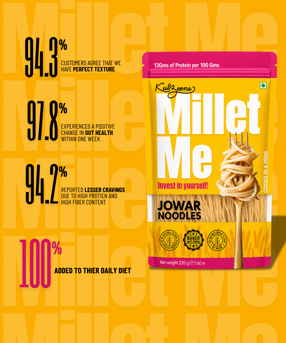 Millet Me Jowar Pasta, 220g (Healthy Gluten-Free Pasta)