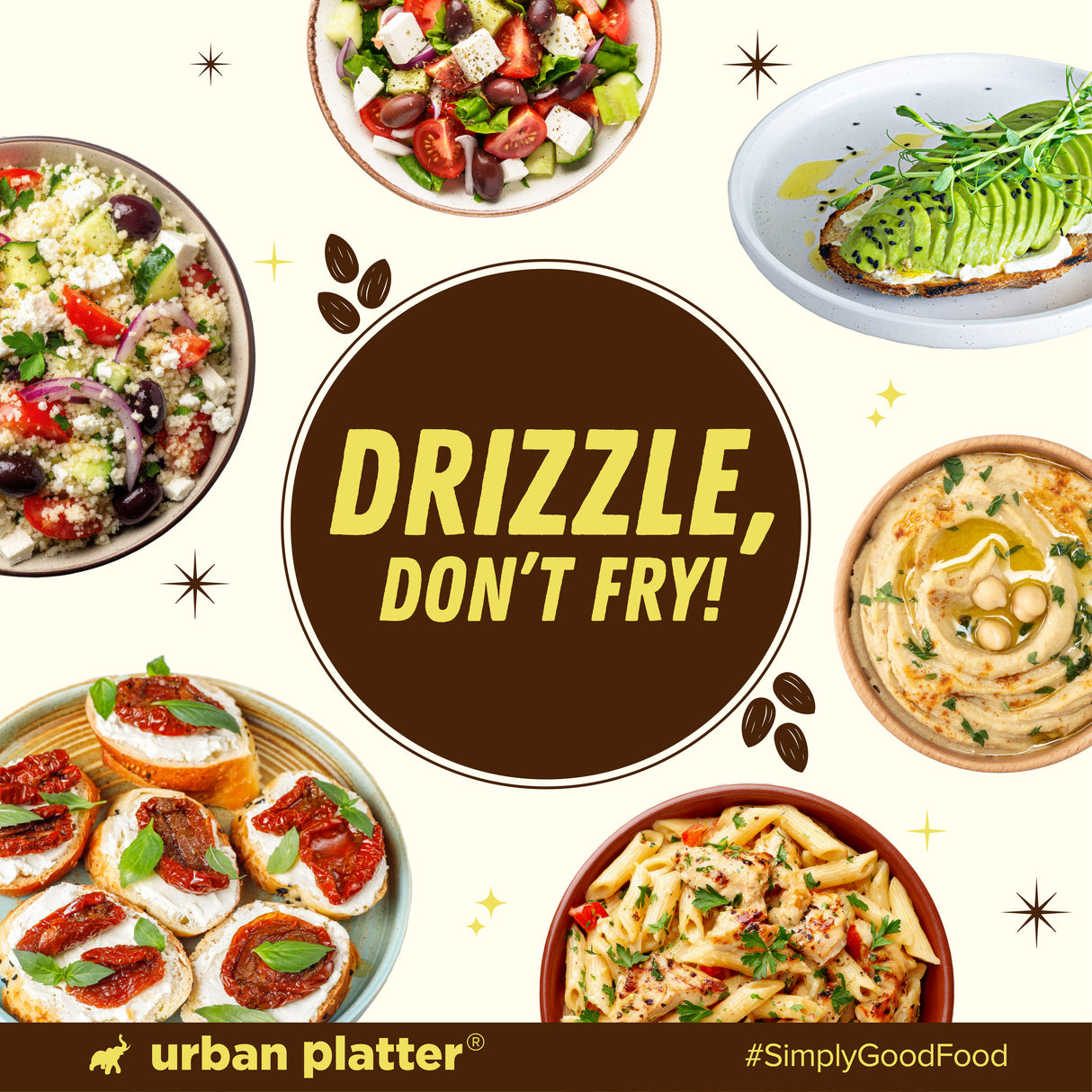 Urban Platter Cold Pressed Almond Oil, 50ml (Light Nutty Finishing Oil for Salads, Drizzling & Gourmet Baking)