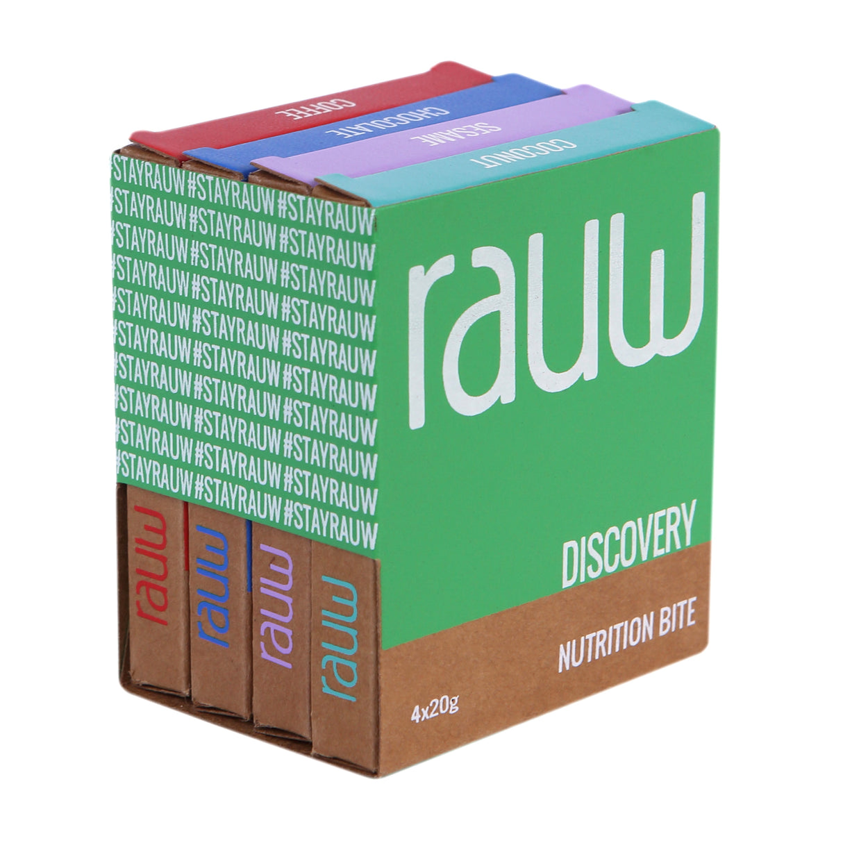 Rauw Discovery Nutrition Bite, 80g (4x20g)