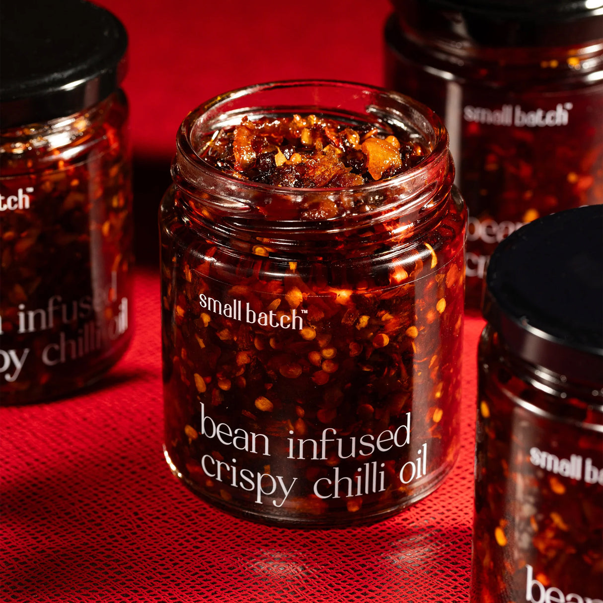 Small Batch Bean Infused Crispy Chilli Oil, 180g