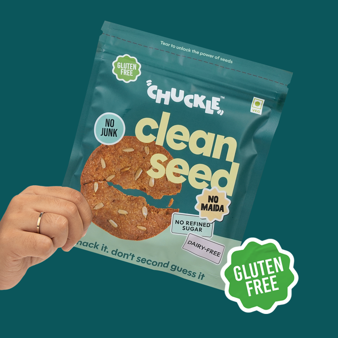 Chuckle Clean Seed Cookie,50g (Mixed Seeds, Gluten-Free, Vegan, No Palm Oil) - product image 3