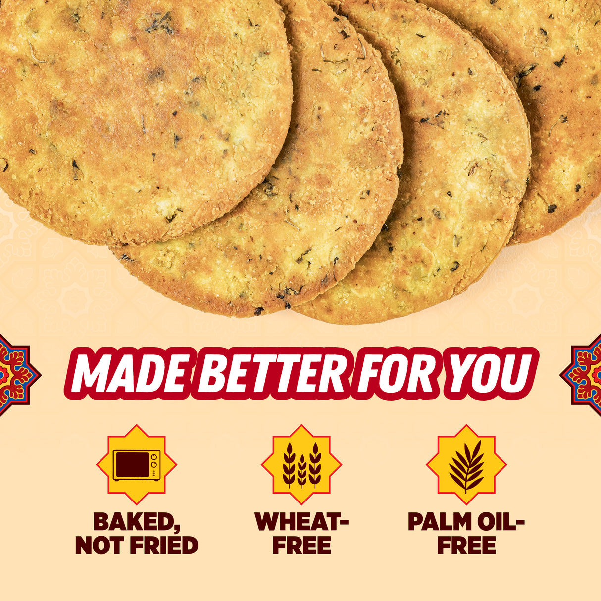 Urban Platter Baked Koki, 200g (Wheat Free, Traditional Sindhi Style Snack)
