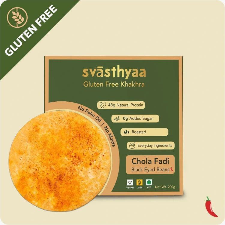 Svasthyaa Chola Fadi I High Protein Khakhra, 200g