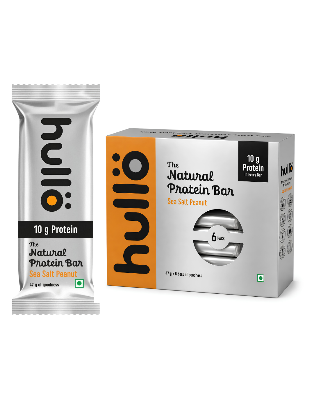 The Natural Protein Bar – Sea Salt Peanut (6x47g)